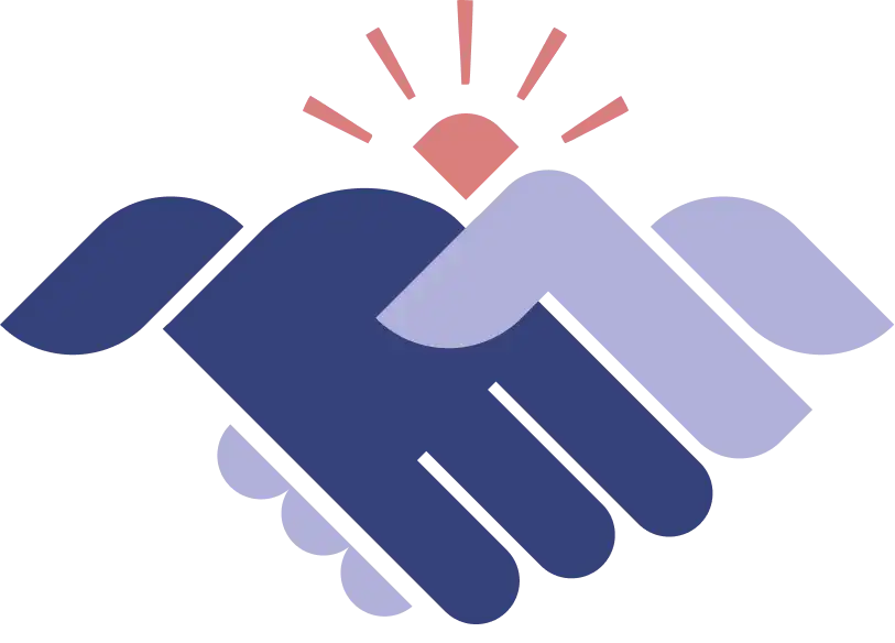 Handshake illustration